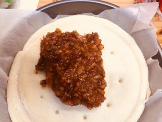 10、小披萨,放底上