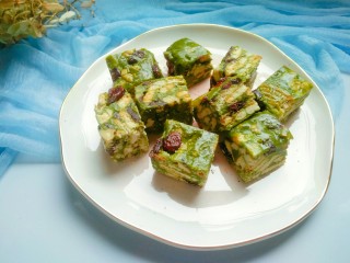 17、抹茶雪花酥,宝贝一定喜欢，小伙伴们也做起来吧！