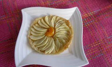 5、苹果派,放在预热180度的烤箱中， 中层， 20分钟