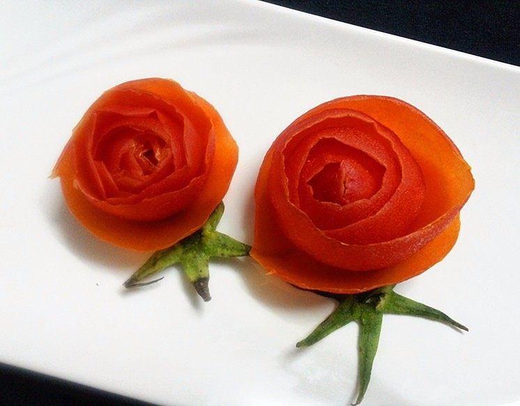 百搭西红柿番茄玫瑰花