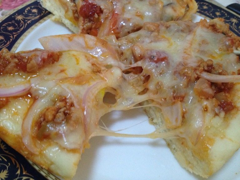 高压锅版肉馅披萨