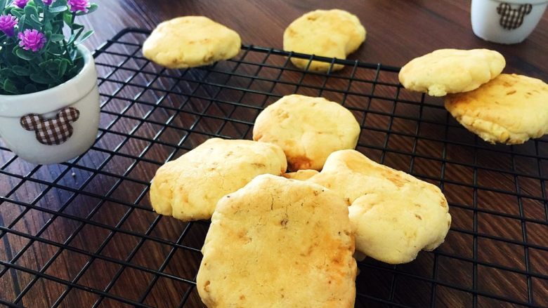 杏仁核桃饼干无泡打粉、苏打粉