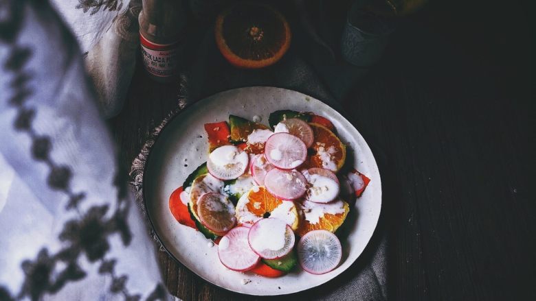 春日香橙萝卜沙拉健康低卡