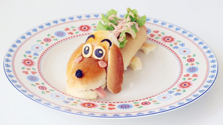 小热狗造型面包