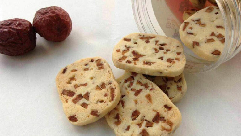 曲奇菜谱秀香浓红枣黄油曲奇