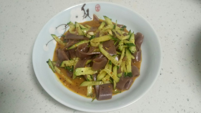 不用洗面的黑米凉皮