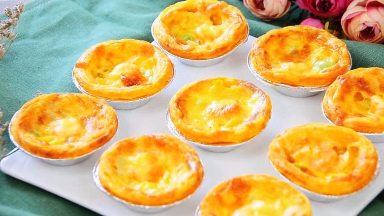迷你披萨咸味蛋挞