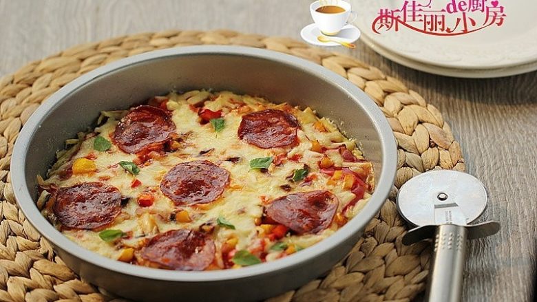 火腿杂蔬红薯披萨