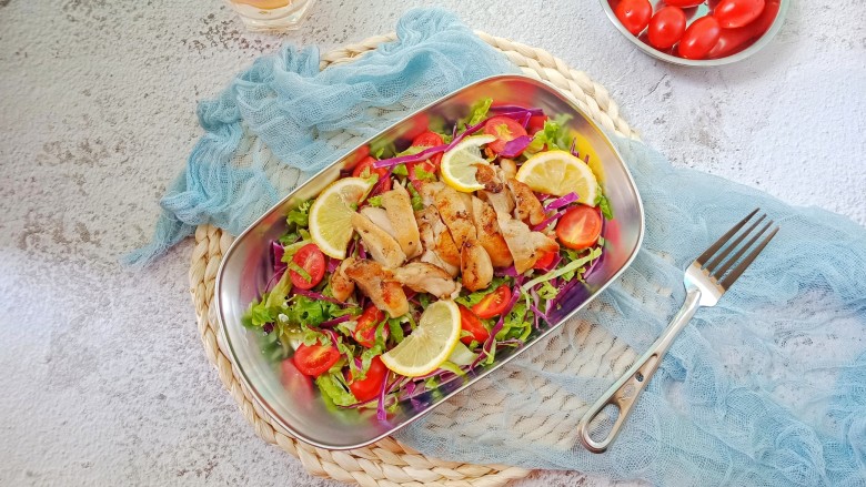 夏日减脂鸡肉沙拉
