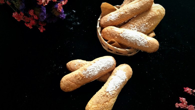 ＃甜味＃挂粉手指饼干