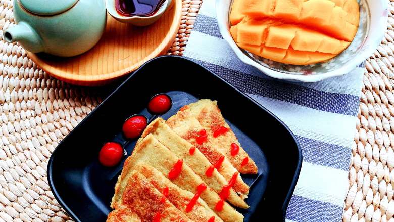 健康瘦身早餐土豆鸡蛋饼