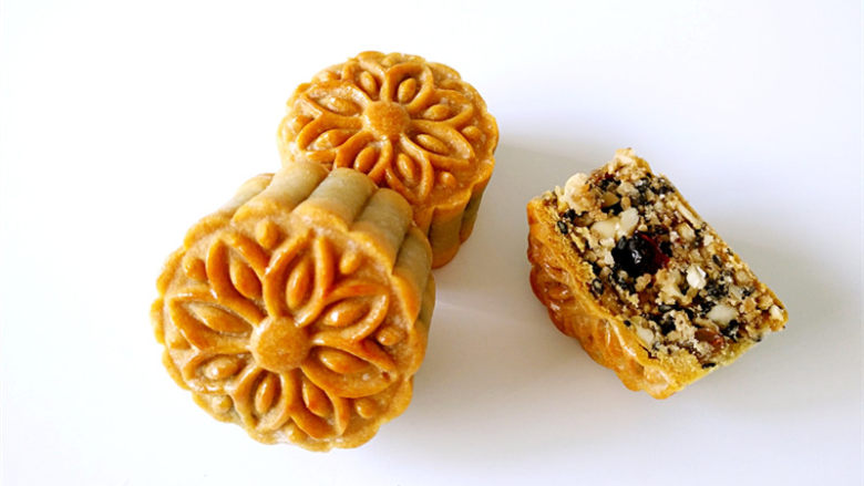 广式五仁月饼蜂蜜版不用转化糖浆