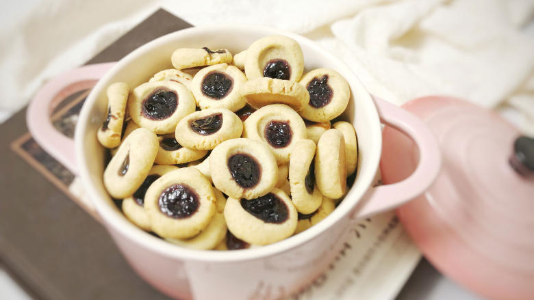 超快手嘴边零食果酱饼干ukoeo风炉制作