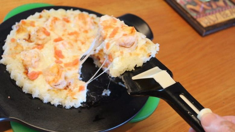 香甜米飯米披萨