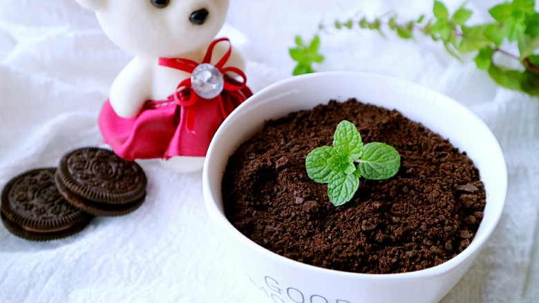 奥利奥酸奶盆栽