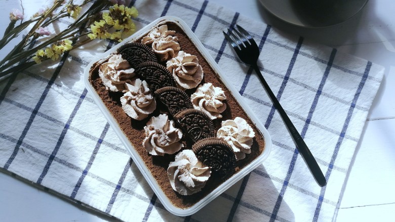 奥利奥奶油盒子蛋糕