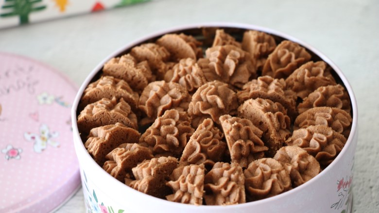 好吃到停不下来的珍妮曲奇小花巧克力篇