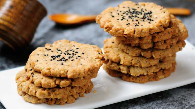 看得到核桃仁的核桃酥香酥可口真材实料超满足