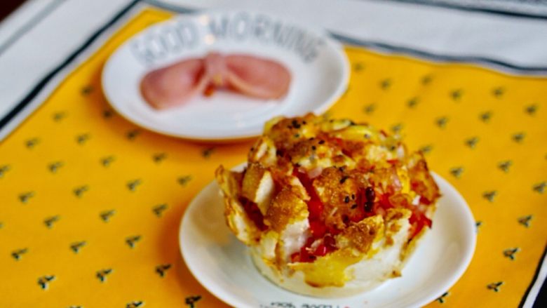 空气炸锅版芝士烤馒头