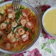 海鲜披萨蛋饼睿宝私房菜