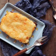 乳酪榴莲土司披萨