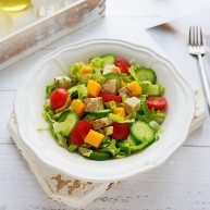百变水果鸡肉果蔬沙拉