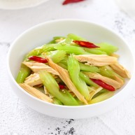 西芹拌腐竹