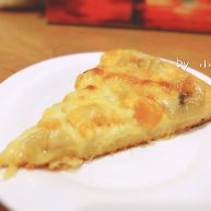 香甜可口的水果披萨