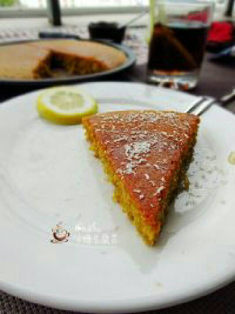 咖啡酒柠香椰丝蛋糕