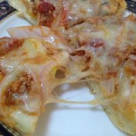 高压锅版肉馅披萨