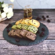 蔓越莓曲奇原味可可抹茶