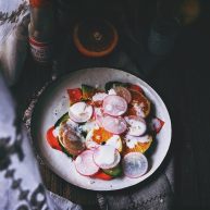 春日香橙萝卜沙拉健康低卡