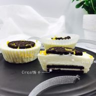 清爽甜点柠檬Oreo芝士蛋糕蛋糕