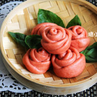 玫瑰馒头