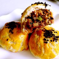 苏式梅干菜鲜肉月饼