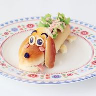 小热狗造型面包
