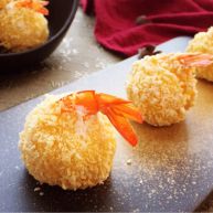 凤尾虾球一一烤箱版