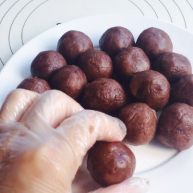 手工月饼豆沙馅高油糖版