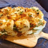 葱香肉松吐司面包