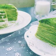 雪媚娘华丽变身抹茶千层蛋糕