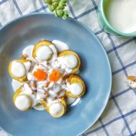 快手早餐酸奶香蕉吐司卷