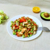 牛油果鸡肉沙拉