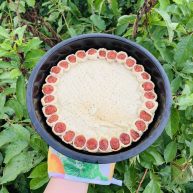 八寸花边披萨饼胚