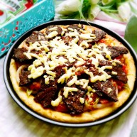 秘制烤牛肉披萨