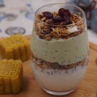 奇亚籽双色酸奶木糠杯