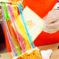 彩虹吐司制作图文详细教程自己动手做爆款高颜值网红小吃