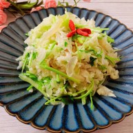凉拌白菜海蜇皮