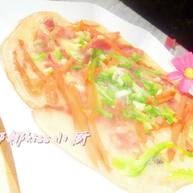 芝士培根鸡蛋脆饼