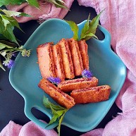 宝贝开口笑之紫薯夹心酱饼干