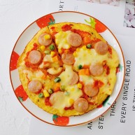 土豆丝五彩披萨